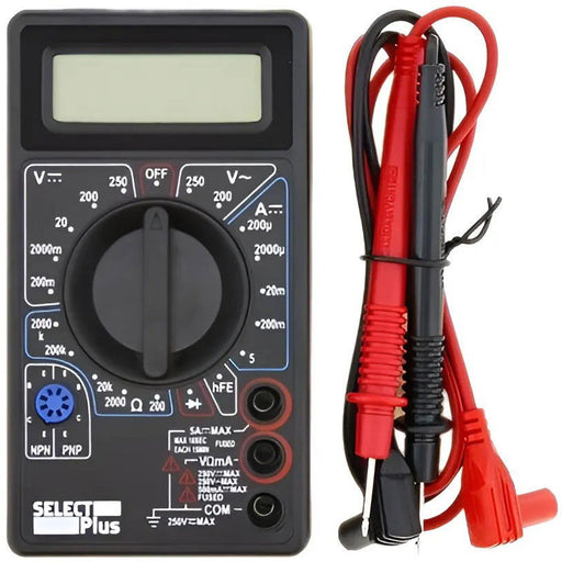 Select Plus Multmeter Voltmeter - Trapautodealer