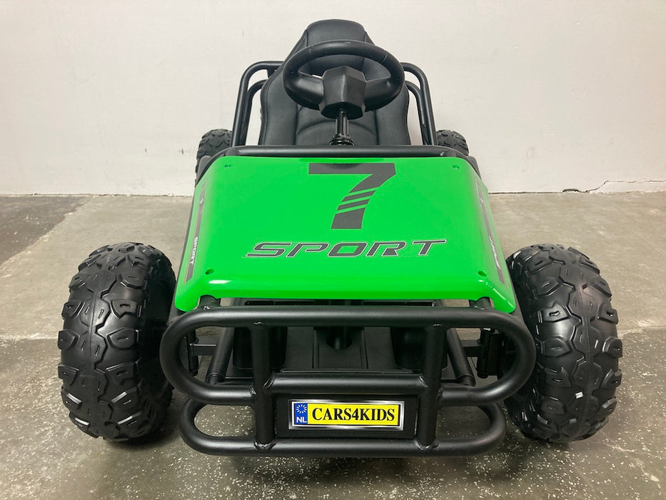 Spark elektrische kinderbuggy 24V (groen) - Trapautodealer