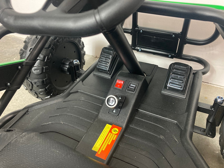 Spark elektrische kinderbuggy 24V (groen) - Trapautodealer