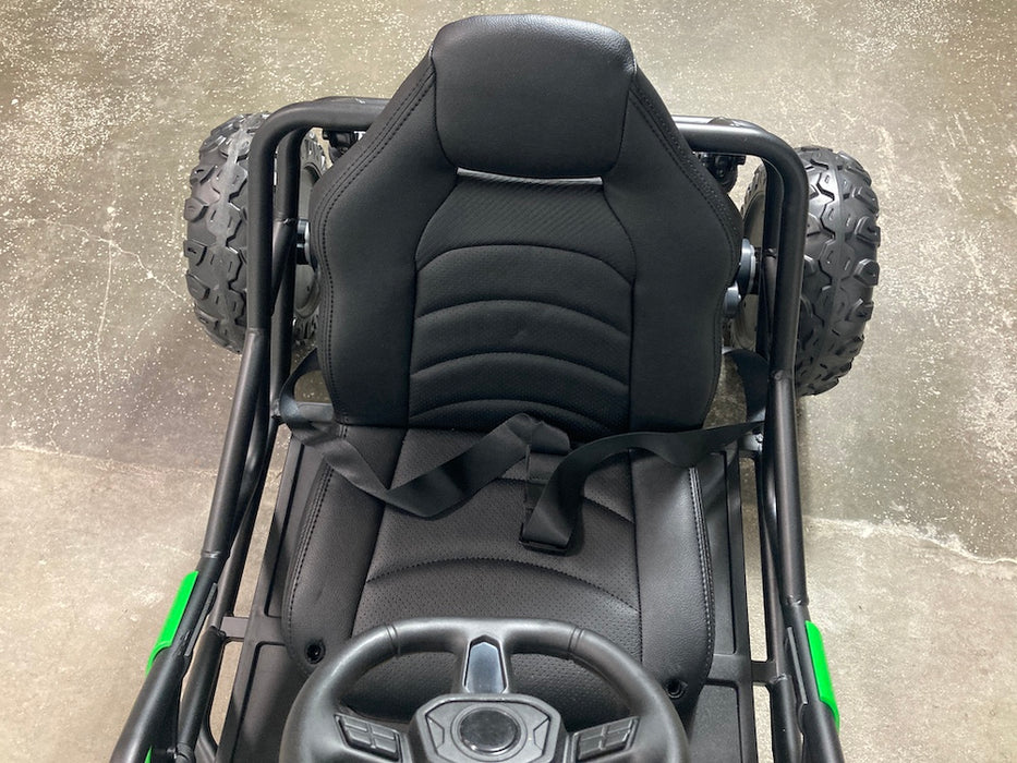 Spark elektrische kinderbuggy 24V (groen) - Trapautodealer