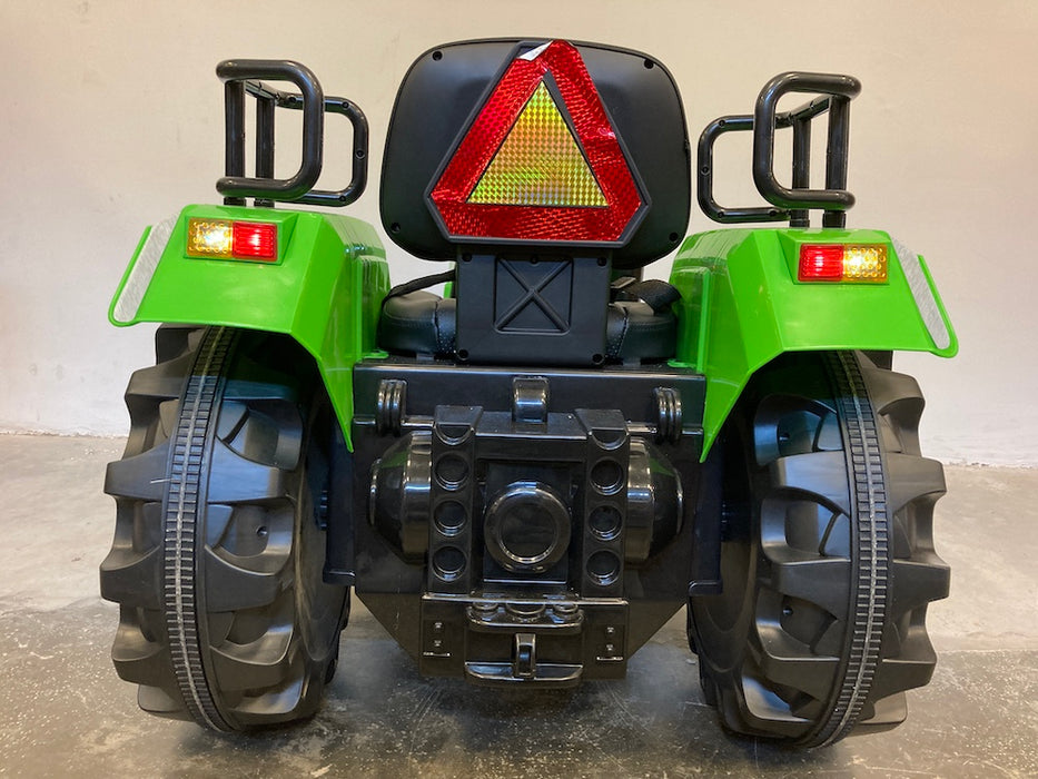 Mega Blazin Wheels Kindertractor Elektrisch 12V (groen) - Trapautodealer