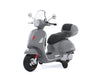 Vespa elektrische kinderscooter GTS 12V (grijs) - Trapautodealer
