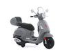 Vespa elektrische kinderscooter GTS 12V (grijs) - Trapautodealer