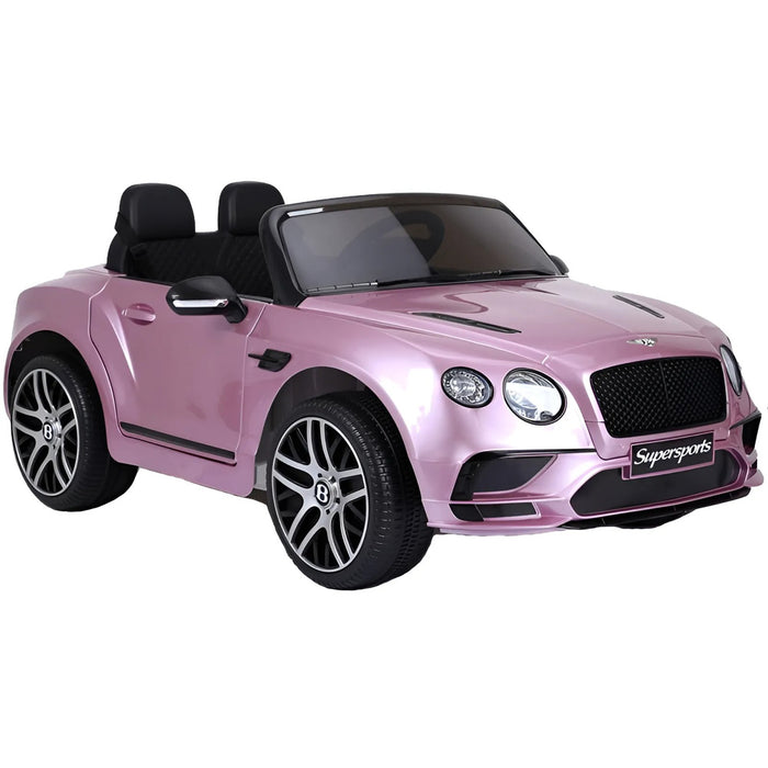 Bentley Continental Supersports Speelgoed Auto 12 Volt + 2.4G RC (roze) - Trapautodealer