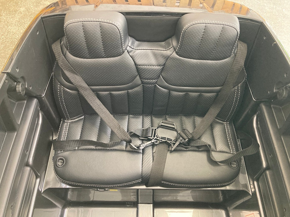 Range Rover Voque Kinderauto 2-Persoons 24V + 2.4G Afstandsbediening (zilver metallic) - Trapautodealer