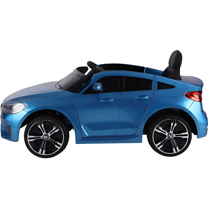 BMW 6 GT Accu Auto 12V + 2.4G RC (blauw) - Trapautodealer