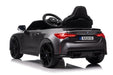 BMW M4 elektrische kinderauto 12V + 2.4G Afstandsbediening (zilver) - Trapautodealer