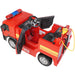 Brandweer Kinderauto 12V + 2.4G RC (rood) - Trapautodealer