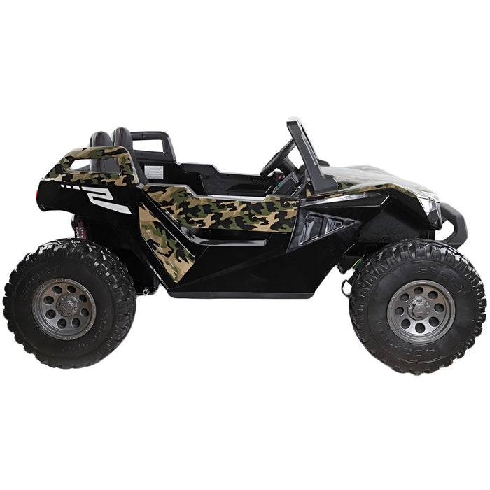 Buggy Kinderauto 24V High Speed + 2.4G RC (camouflage) - Trapautodealer