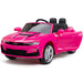 Chevrolet Camaro Kinderauto 12V + 2.4G Afstandsbediening (roze) - Trapautodealer