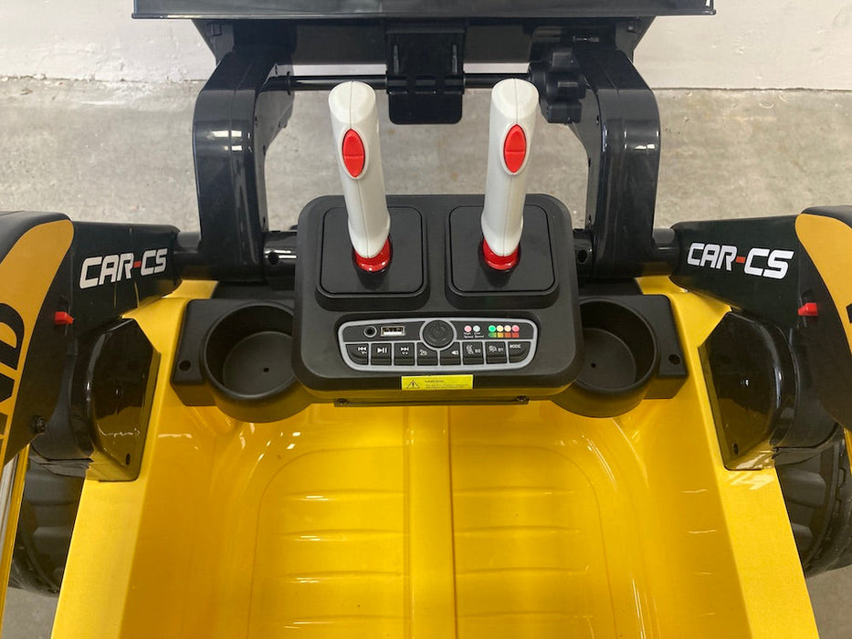 New Holland kinder graafmachine 12V 4WD (Geel) - Trapautodealer