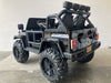 Elektrische Kinderjeep Gravity 12V + 2.4RC (zwart) - Trapautodealer