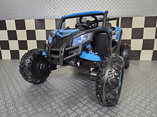 Beach Buggy X3 4WD 1-Persoons Kinderjeep 12V + 2.4G RC (oranje) - Trapautodealer
