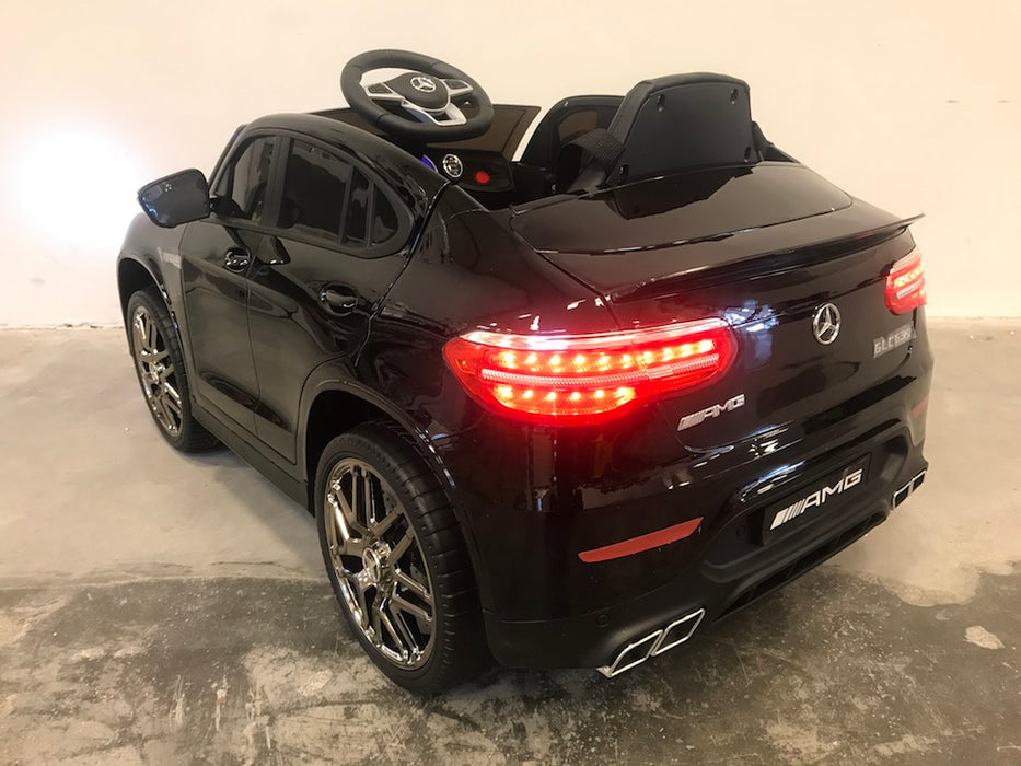 Mercedes GLC 63 Kinderauto 1-Persoons 12V 4WD + 2.4G RC (zwart) - Trapautodealer