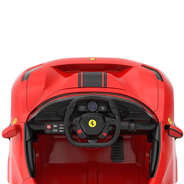 Ferrari 488 Pista Spider Kinderauto 12V + 2.4G RC - Trapautodealer
