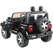 Jeep Wrangler Rubicon Kinderauto 12V + 2.4G RC (zwart met MP4) - Trapautodealer