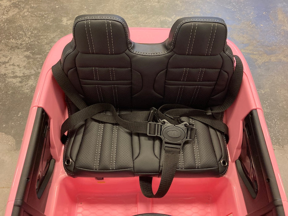 Range Rover Evoque Elektrische Kinderauto 12 Volt + 2.4G RC (roze) - Trapautodealer