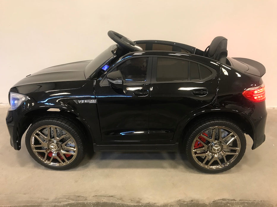 Mercedes GLC 63 Kinderauto 1-Persoons 12V 4WD + 2.4G RC (zwart) - Trapautodealer