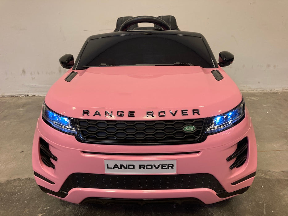 Range Rover Evoque Elektrische Kinderauto 12 Volt + 2.4G RC (roze) - Trapautodealer