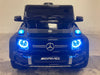 Mercedes-Benz G63 AMG 6x6 Auto Voor Kinderen 12V + 2.4G RC (zwart) - Trapautodealer