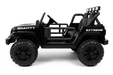 Elektrische Kinderjeep Gravity 12V + 2.4RC (zwart) - Trapautodealer