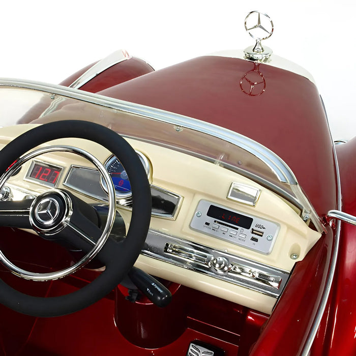 Mercedes 300S Accu Auto 12V + 2.4G Afstandsbediening (rood) - Trapautodealer