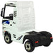 Mercedes Benz Actros Kinder Vrachtwagen 4WD 12V + 2.4G RC (wit met losse stickerset) - Trapautodealer