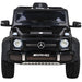 Mercedes-Benz G63 AMG 6x6 Auto Voor Kinderen 12V + 2.4G RC (zwart) - Trapautodealer