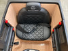Mercedes G500 elektrische kinderauto 12V + 2.4G RC (beige) - Trapautodealer