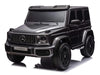 Mercedes G63 XL AMG Deluxe Kinderauto 24V 4WD zwart metallic twee persoons - Trapautodealer