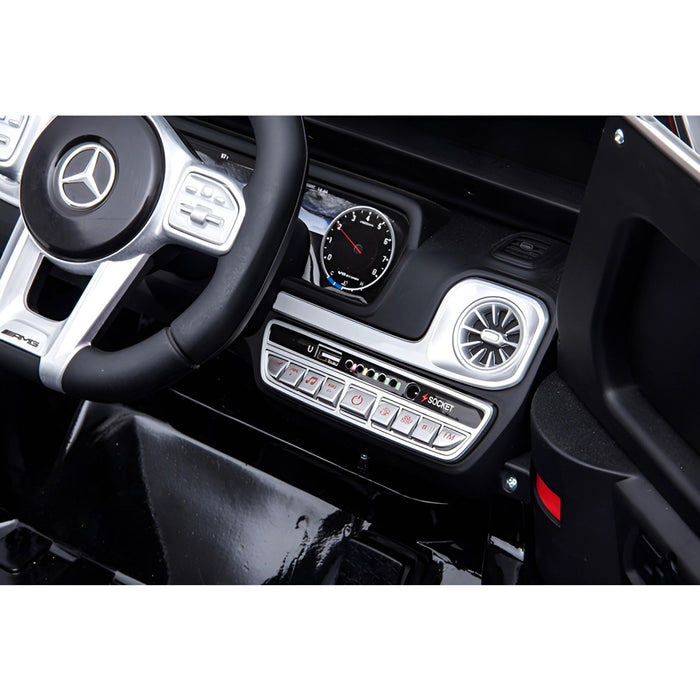 Mercedes G63 Accu Auto 12V + 2.4G Afstandsbediening (zwart) - Trapautodealer