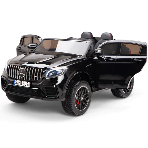 Mercedes GLC 63S AMG 4WD 2-Persoons Kinderauto 12V + 2.4G RC (zwart met MP4) - Trapautodealer