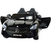 Mercedes GTR AMG Kinderauto 12V + 2.4G RC (zwart) - Trapautodealer