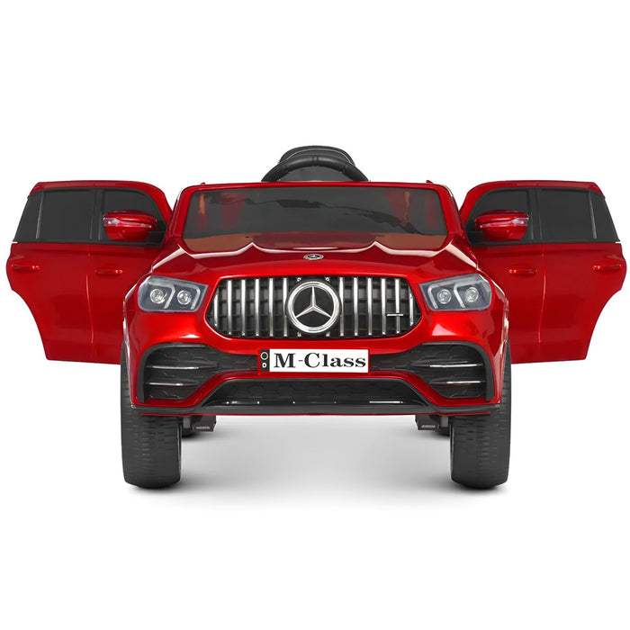 Mercedes M-Class Auto voor Kinderen 12V + 2.4G Afstandsbediening (rood) - Trapautodealer