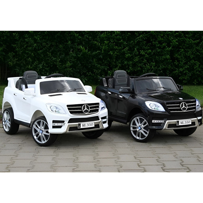 Mercedes ML350 Accu Auto 12V + 2.4G RC (wit) - Trapautodealer