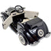 Mercedes Typ 540K Kinderauto 12V + 2.4G Afstandsbediening (zwart) - Trapautodealer