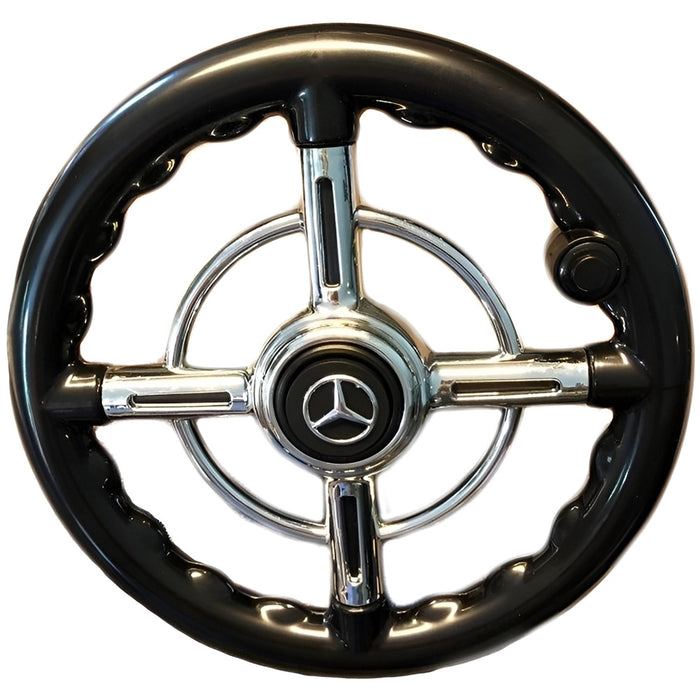 Mercedes Typ 540K Kinderauto 12V + 2.4G Afstandsbediening (zwart) - Trapautodealer