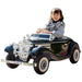 Mercedes Typ 540K Kinderauto 12V + 2.4G Afstandsbediening (zwart) - Trapautodealer