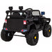 Mountain King Jeep Kinderauto 12V + 2.4G RC (zwart) - Trapautodealer