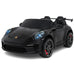 Porsche 911 GT3 kinderauto 24V 4WD MP4 2 persoons (Zwart) - Trapautodealer