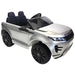 Range Rover Evoque Accu kinderauto 12V 4WD + 2.4G RC (zilvergrijs) - Trapautodealer