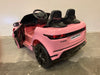 Range Rover Evoque Elektrische Kinderauto 12 Volt + 2.4G RC (roze) - Trapautodealer