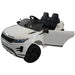Range Rover Evoque Kinderauto 12V + 2.4G RC (wit) - Trapautodealer