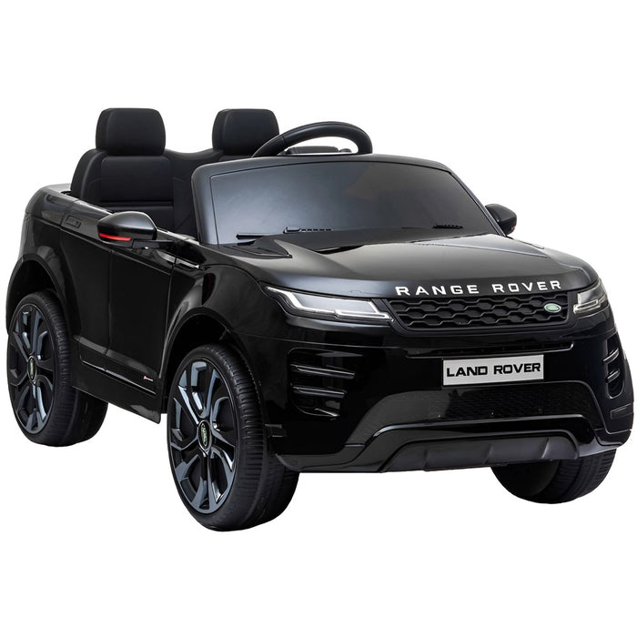 Range Rover Evoque Kinderauto 12 Volt 2.4G Afstandsbediening zwart