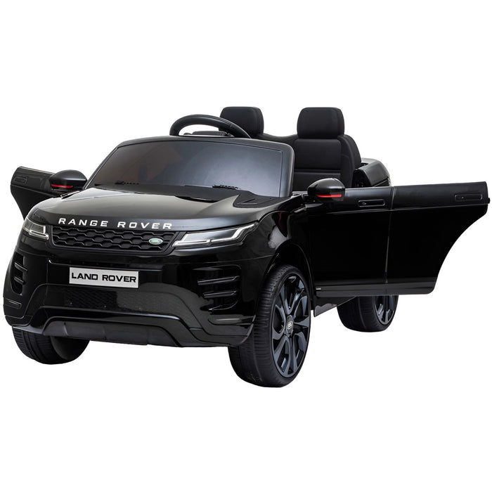 Range Rover Evoque Kinderauto 12 Volt + 2.4G Afstandsbediening (zwart) - Trapautodealer