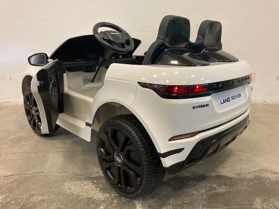 Range Rover Evoque Kinderauto 12V 4WD + 2.4G RC (wit) - Trapautodealer