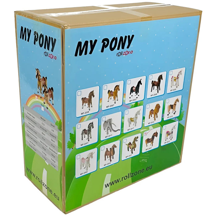Eenhoorn Rijdend Speelgoeddier My Pony (goud/4-9 jaar) - Trapautodealer