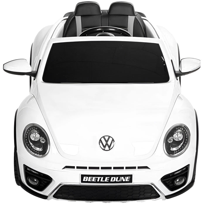 Volkswagen Beetle Dune Accu Auto 12V + 2.4G RC (wit) - Trapautodealer