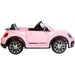 Volkswagen Beetle Dune Kinderauto 12V + 2.4G Afstandsbediening (roze) - Trapautodealer