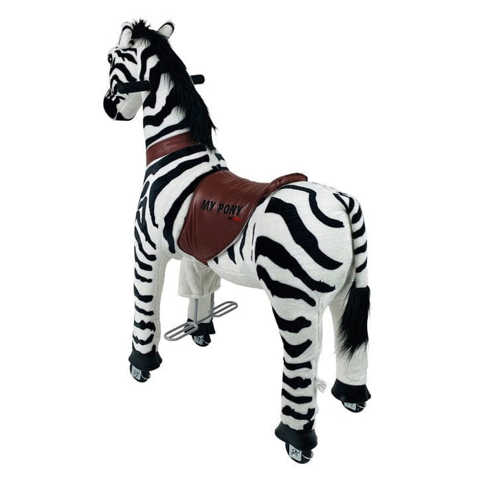 Zebra Paard Op Wielen My Pony (4-9 jaar) - Trapautodealer